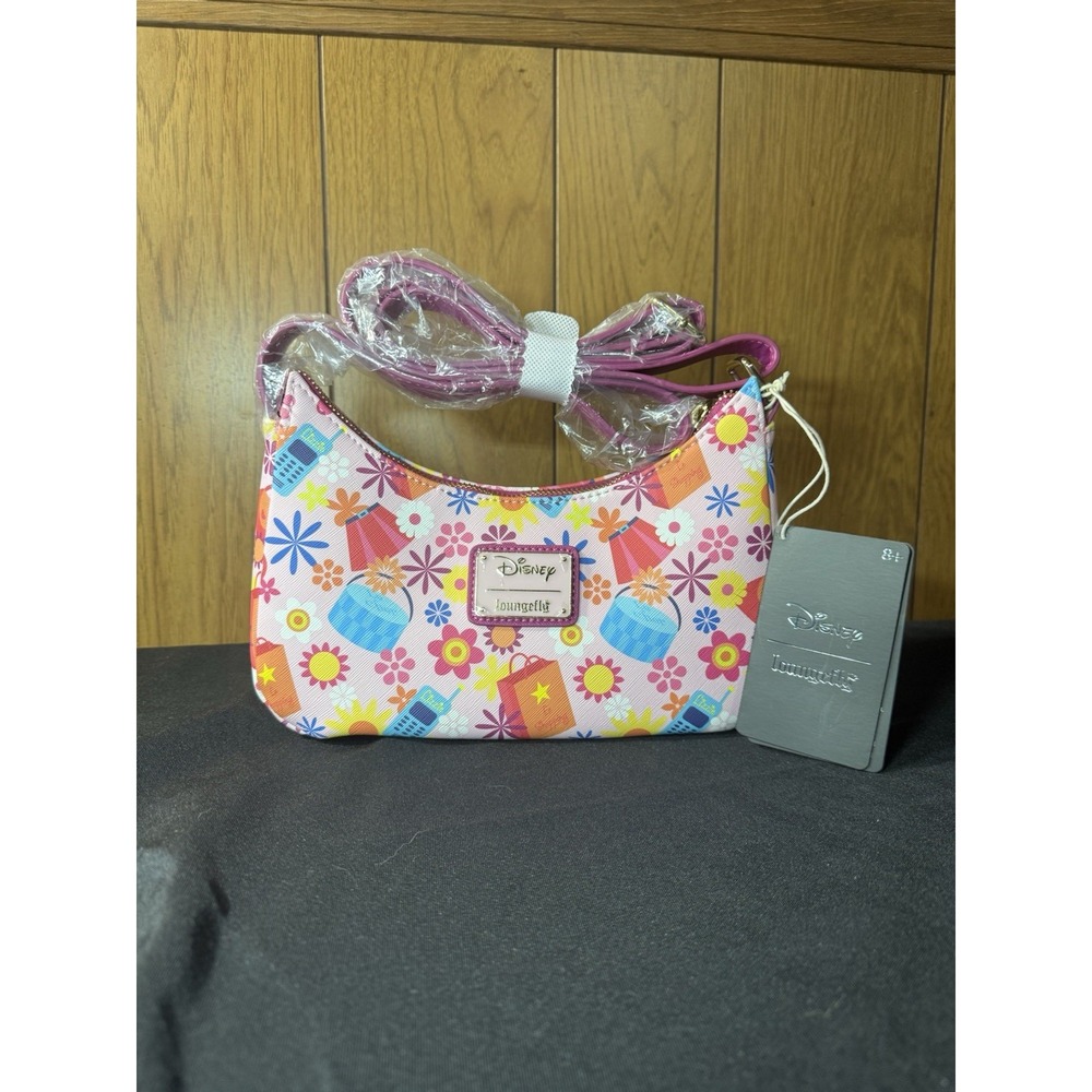 NWT Lizzie McGuire Loungefly Y2K All-Over Print Crossbody Bag And Coinpurse